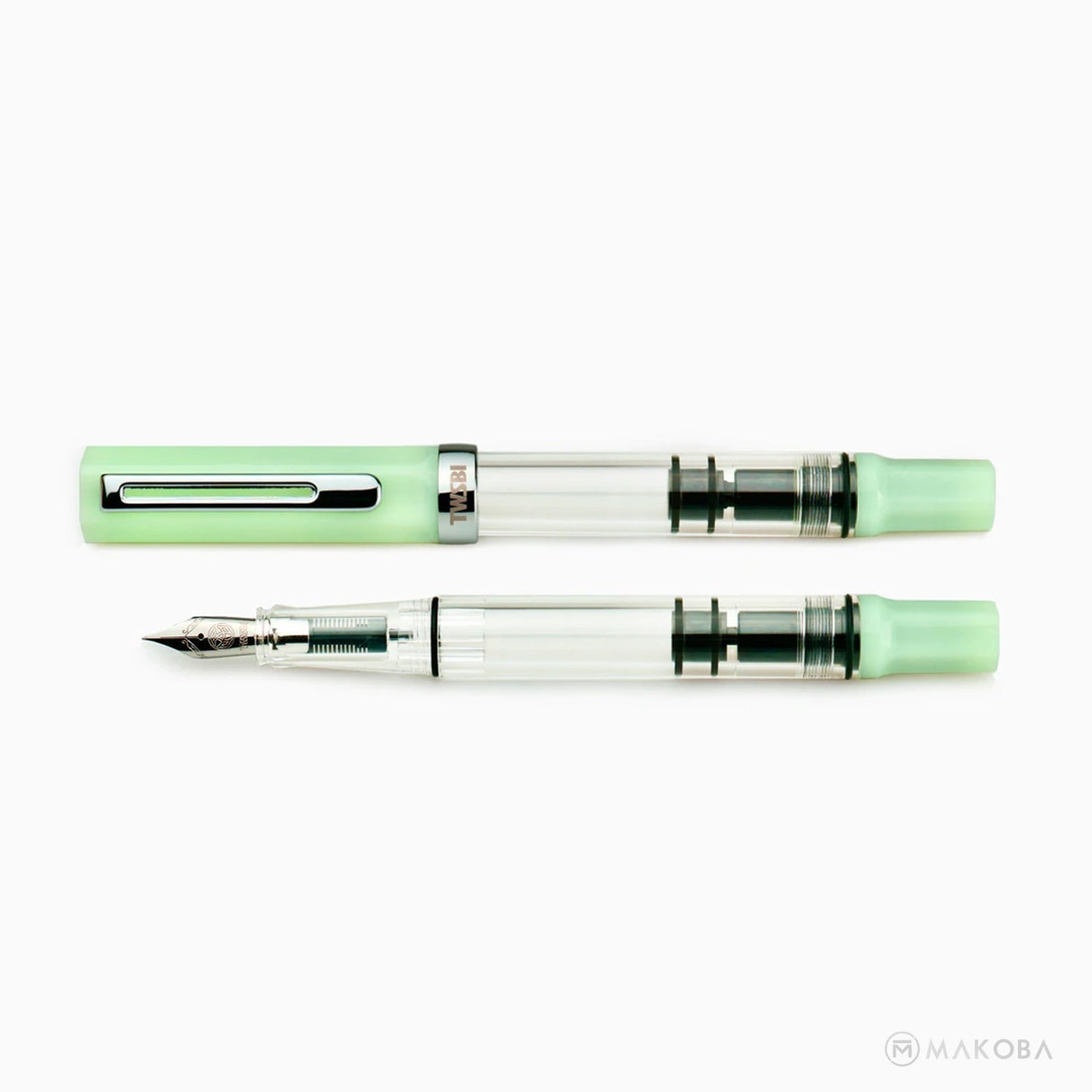 TWSBI Eco Fountain Pen Jade - Steel Nib 4