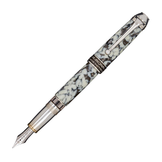 Aurora Gaius Julius Caesar Fountain Pen - White Grey (Limited Edition)