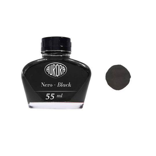 Aurora Anniversary Nero Ink Bottle, Black - 55ml