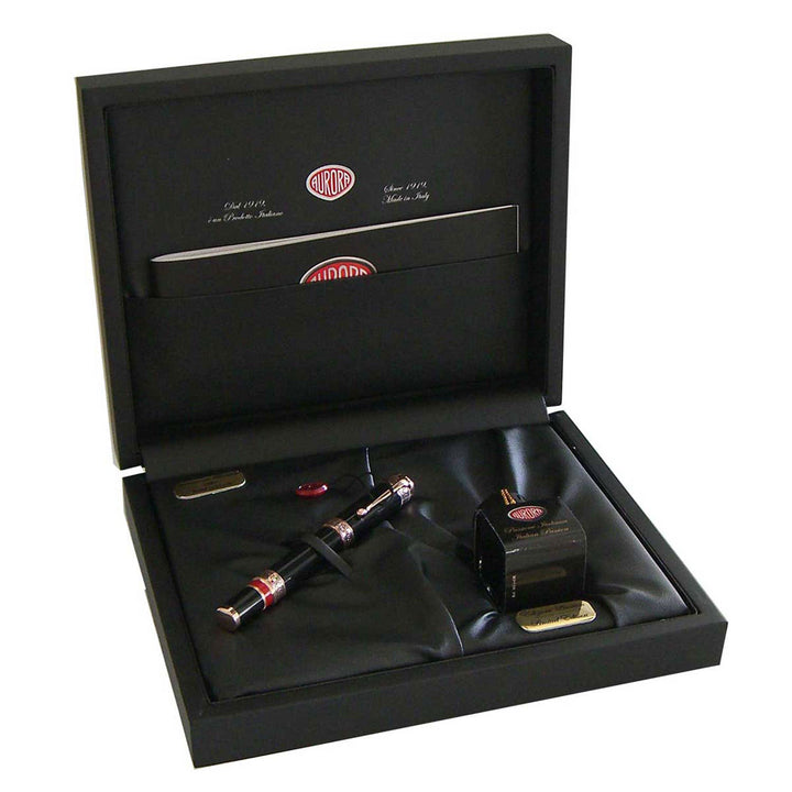 Aurora Dante Inferno Black Fountain Pen |Premium Pens | Aurora |Makoba