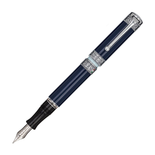 Aurora Dante Purgatorio Fountain Pen - Blue (Limited Edition)