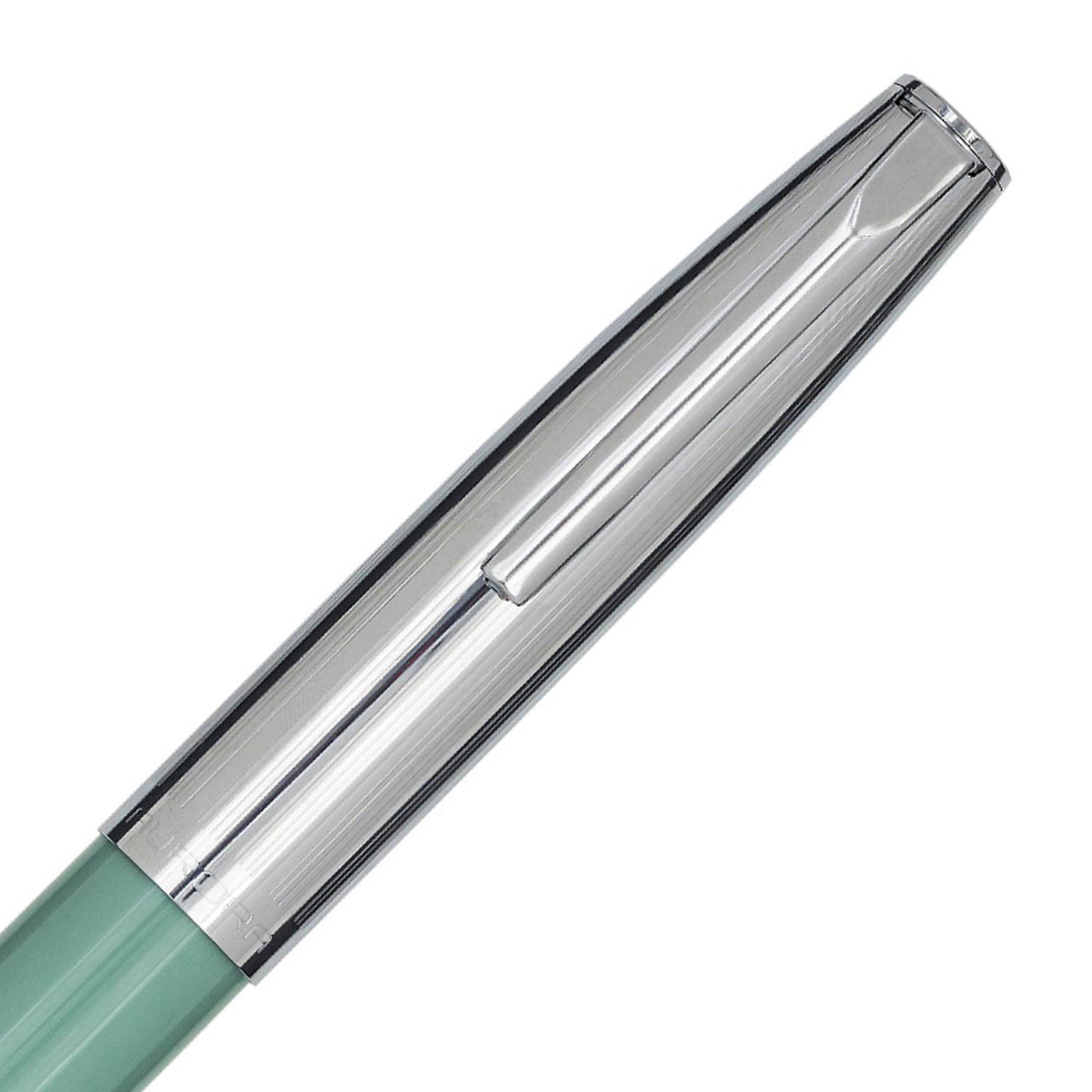 Aurora Duocart Fountain Pen - Chrome Green 3