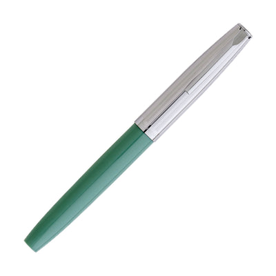 Aurora Duocart Fountain Pen - Chrome Green 5