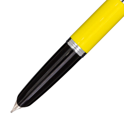 Aurora Duocart Fountain Pen - Chrome Yellow 2