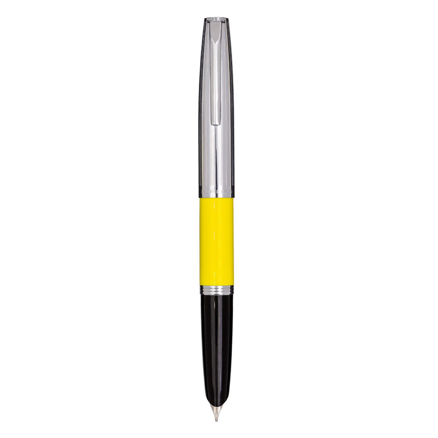 Aurora Duocart Fountain Pen - Chrome Yellow 4