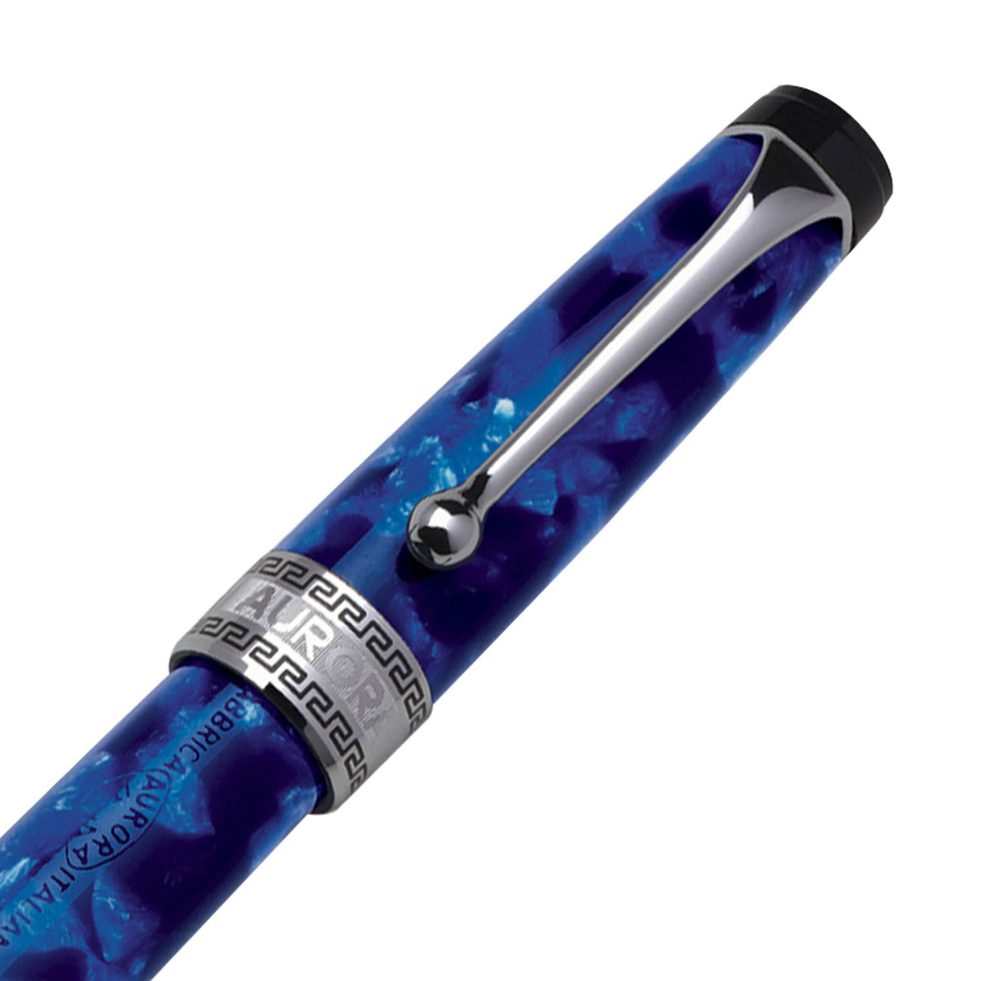 Aurora Optima Auroloide Fountain Pen - Blue 3