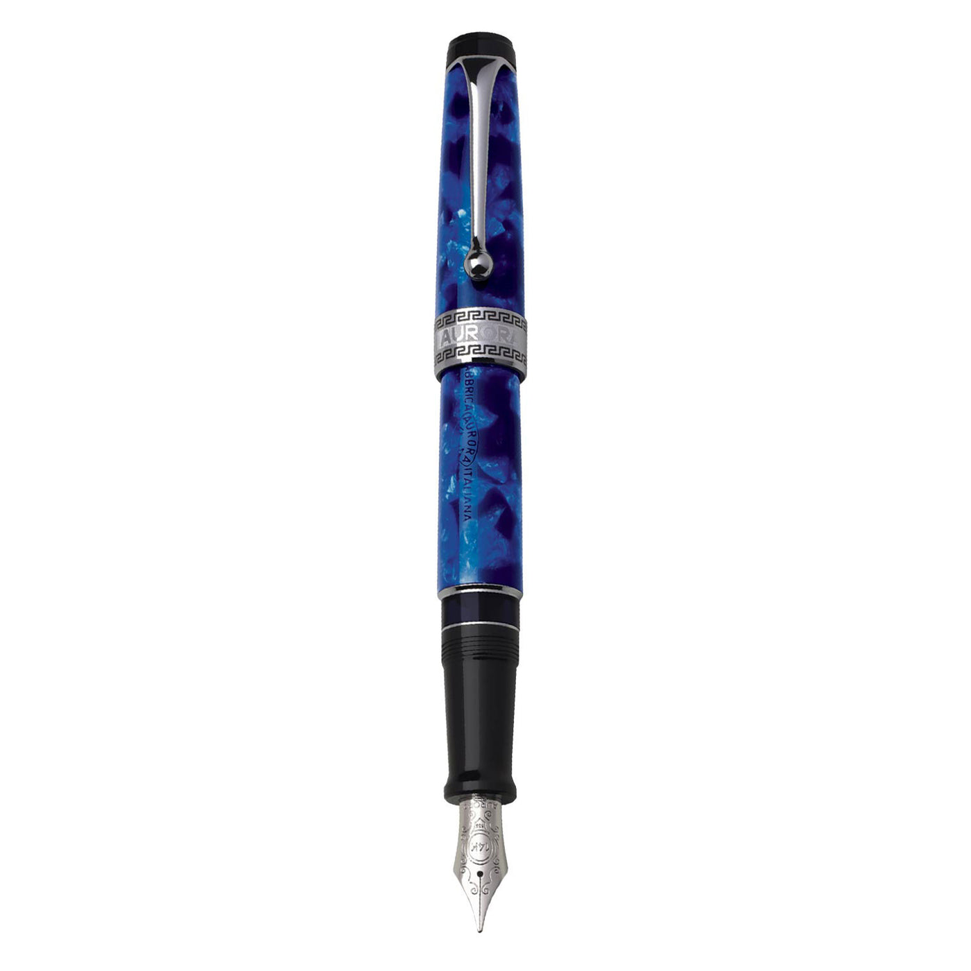 Aurora Optima Auroloide Fountain Pen - Blue 4