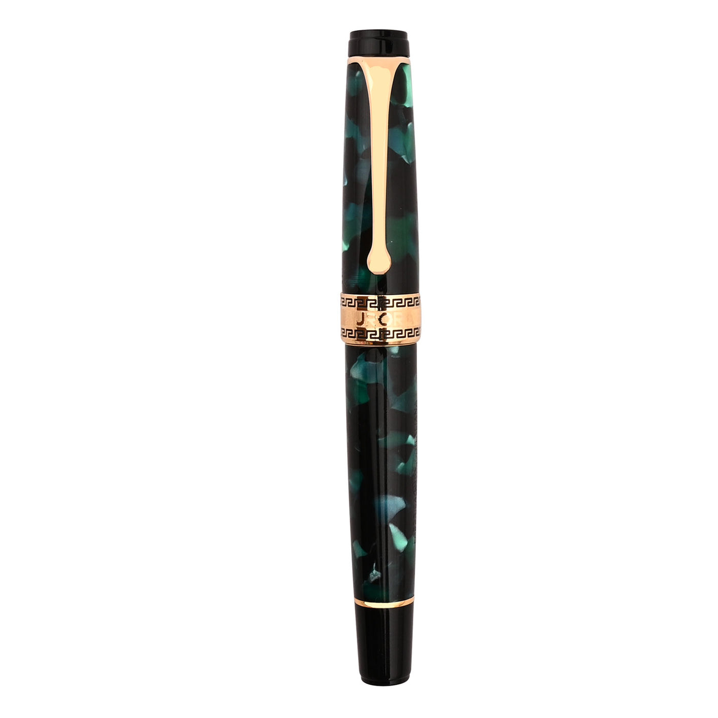Aurora Optima Auroloide Fountain Pen - Emerald Green 5