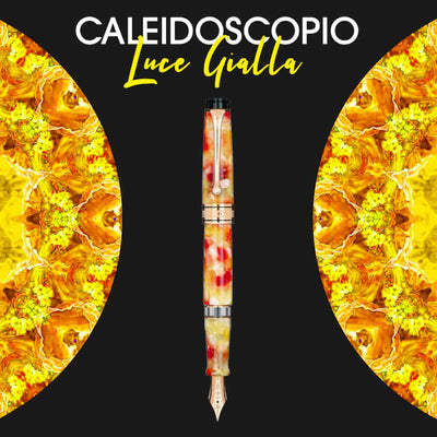 Aurora Optima Caleidoscopio Fountain Pen - Luce Gialla (Limited Edition) 4
