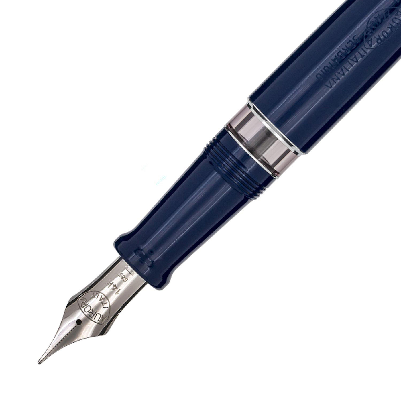 Aurora Optima Flex Fountain Pen - Blue (Limited Edition) 2