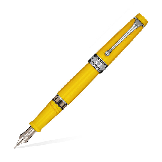 Aurora Optima Flex Fountain Pen - Yellow (Limited Edition)