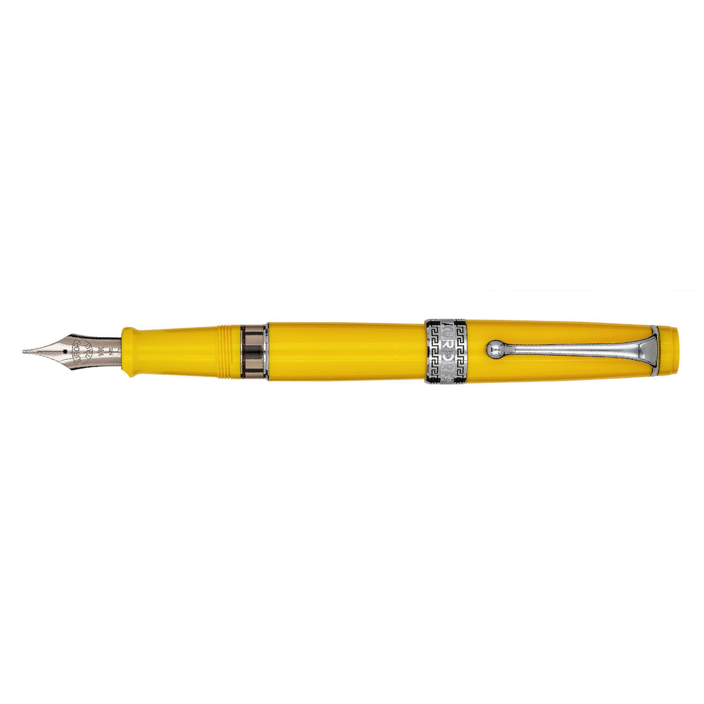 Aurora Optima Flex Fountain Pen - Yellow (Limited Edition) 2