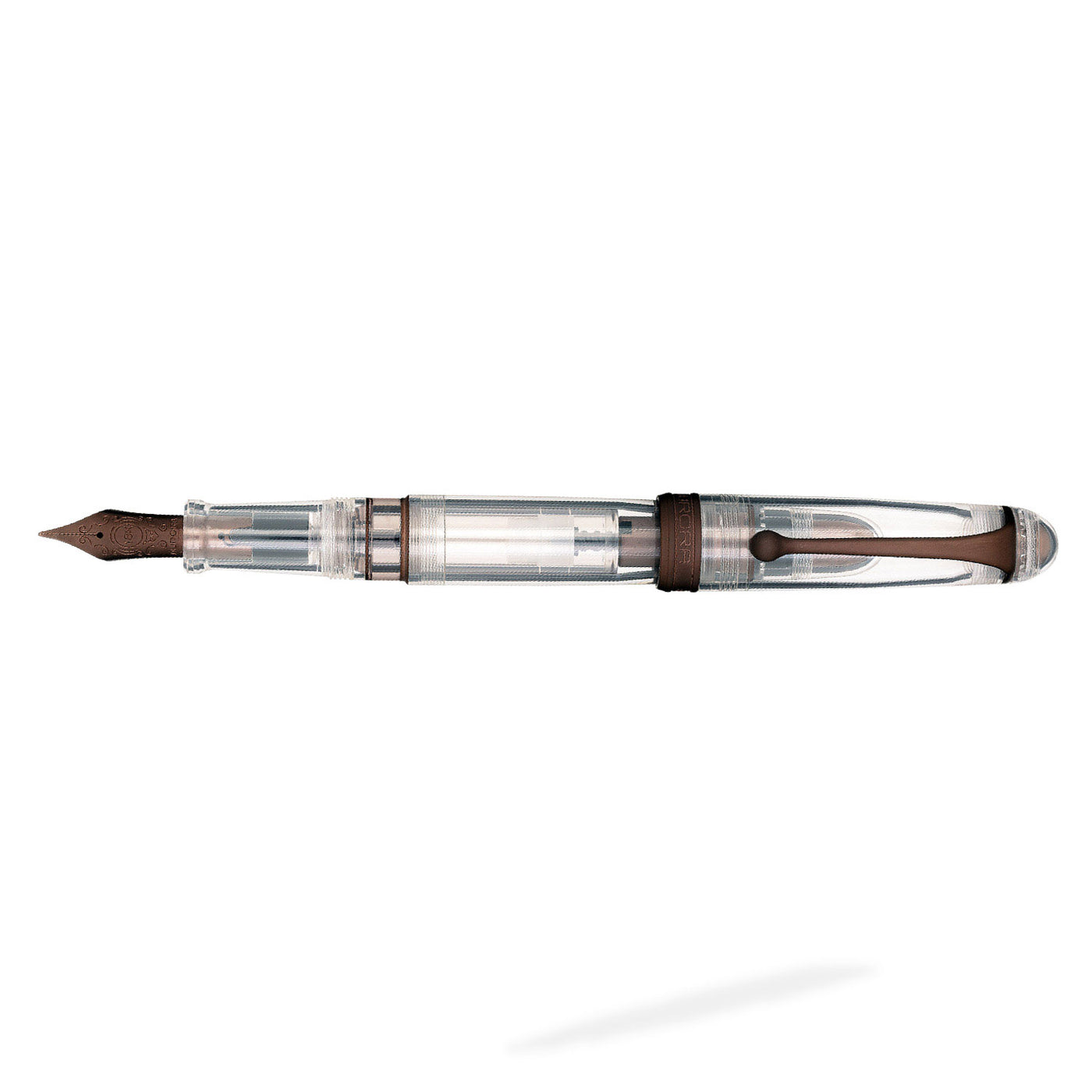 Aurora Trilobiti Limited Edition Fountain Pen, Cioccolato Brown - 18K Gold Nib 3