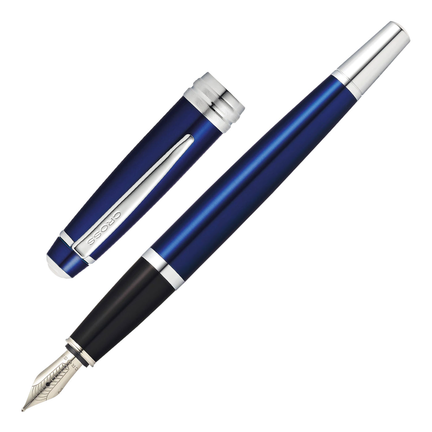 Cross Bailey Fountain Pen, Blue  - Steel Nib 5