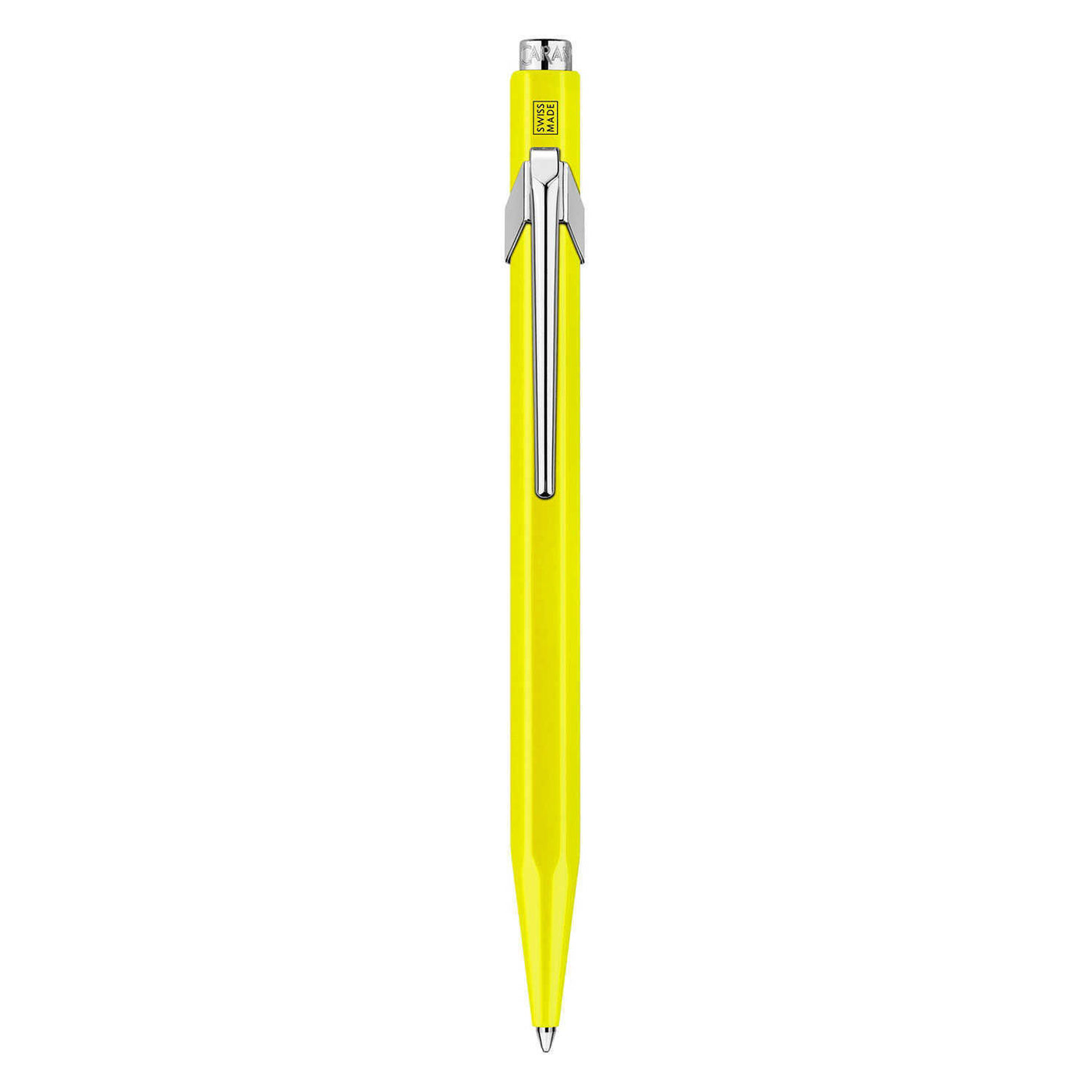 Caran D' Ache 849 Popline Ball Pen Fluorescent Yellow 3