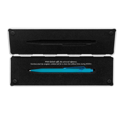 Caran d'Ache 849 Claim Your Style Ball Pen - Ice Blue (Limited Edition) 4