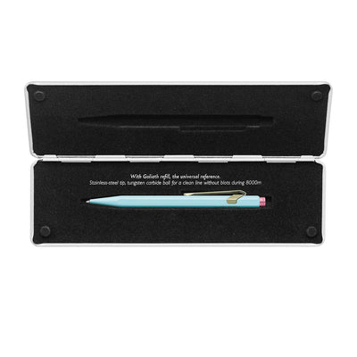 Caran d'Ache 849 Claim Your Style Ball Pen - Bluish Pale (Limited Edition) 4