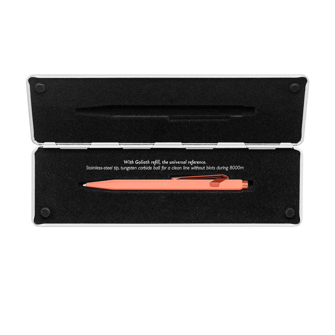 Caran d'Ache 849 Claim Your Style Ball Pen - Tangerine (Limited Edition) 4