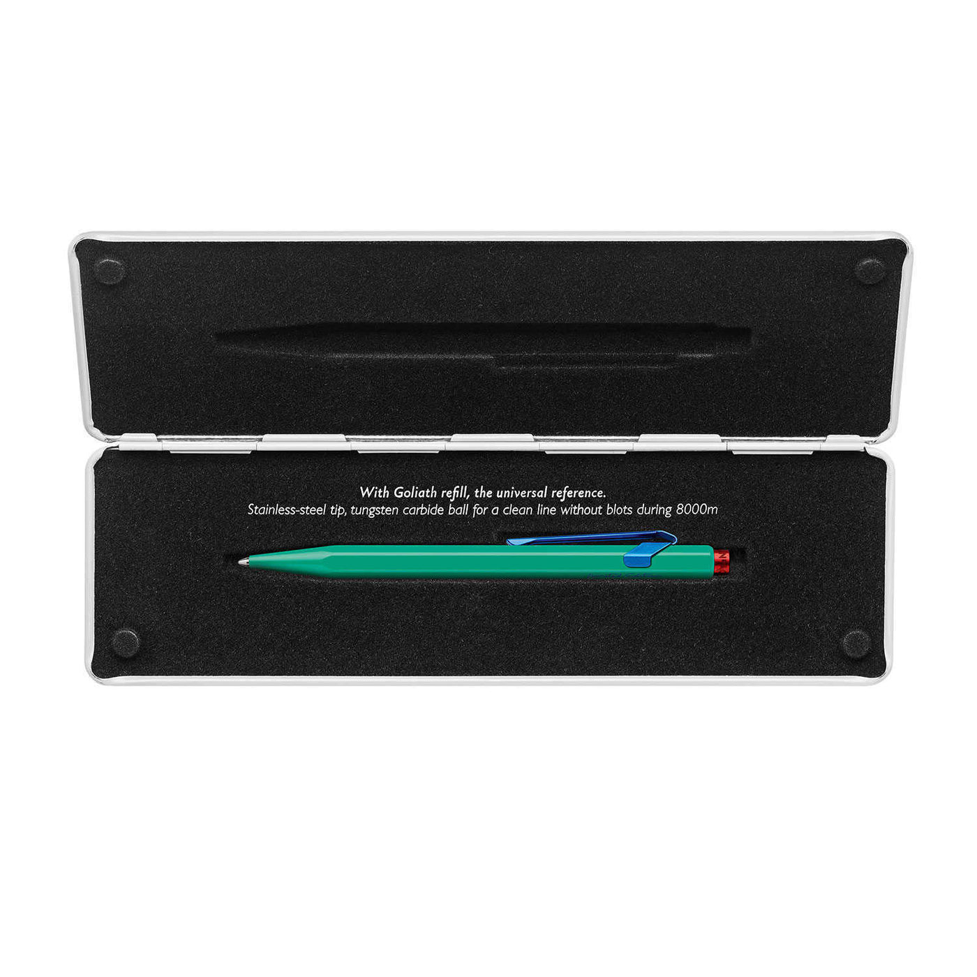 Caran d'Ache 849 Claim Your Style Ball Pen - Veronese Green (Limited Edition) 3