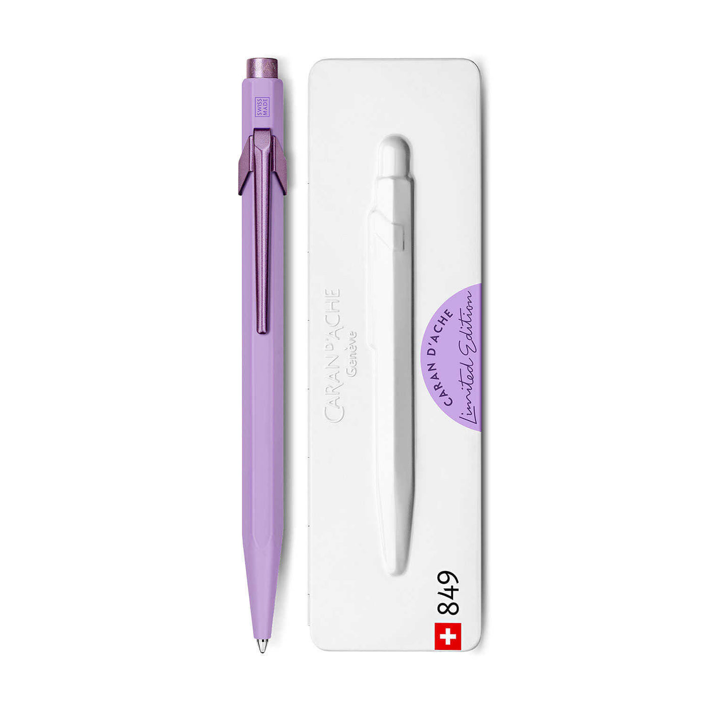 Caran d'Ache 849 Claim Your Style Ball Pen - Violet (Limited Edition) 2