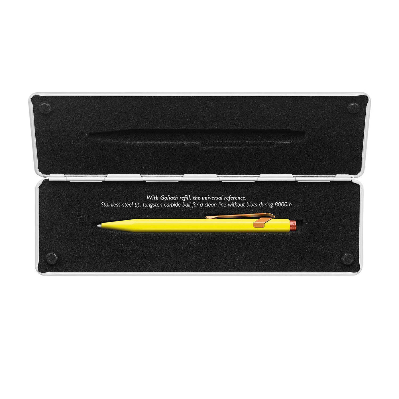 Caran d'Ache 849 Claim Your Style Ball Pen - Canary Yellow (Limited Edition) 4