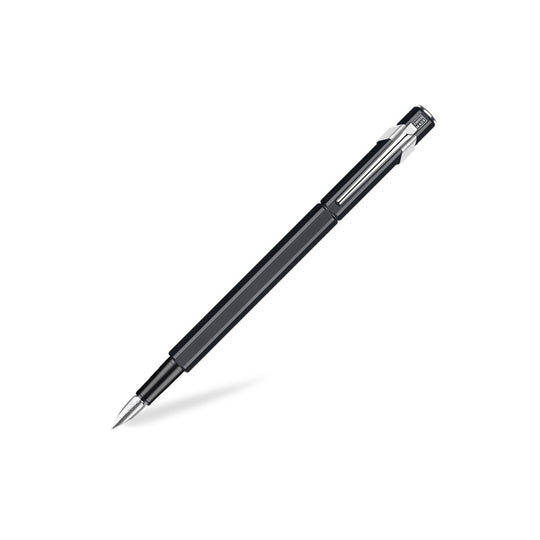 Caran D' Ache 849 Popline Fountain Pen, Black - Steel Nib