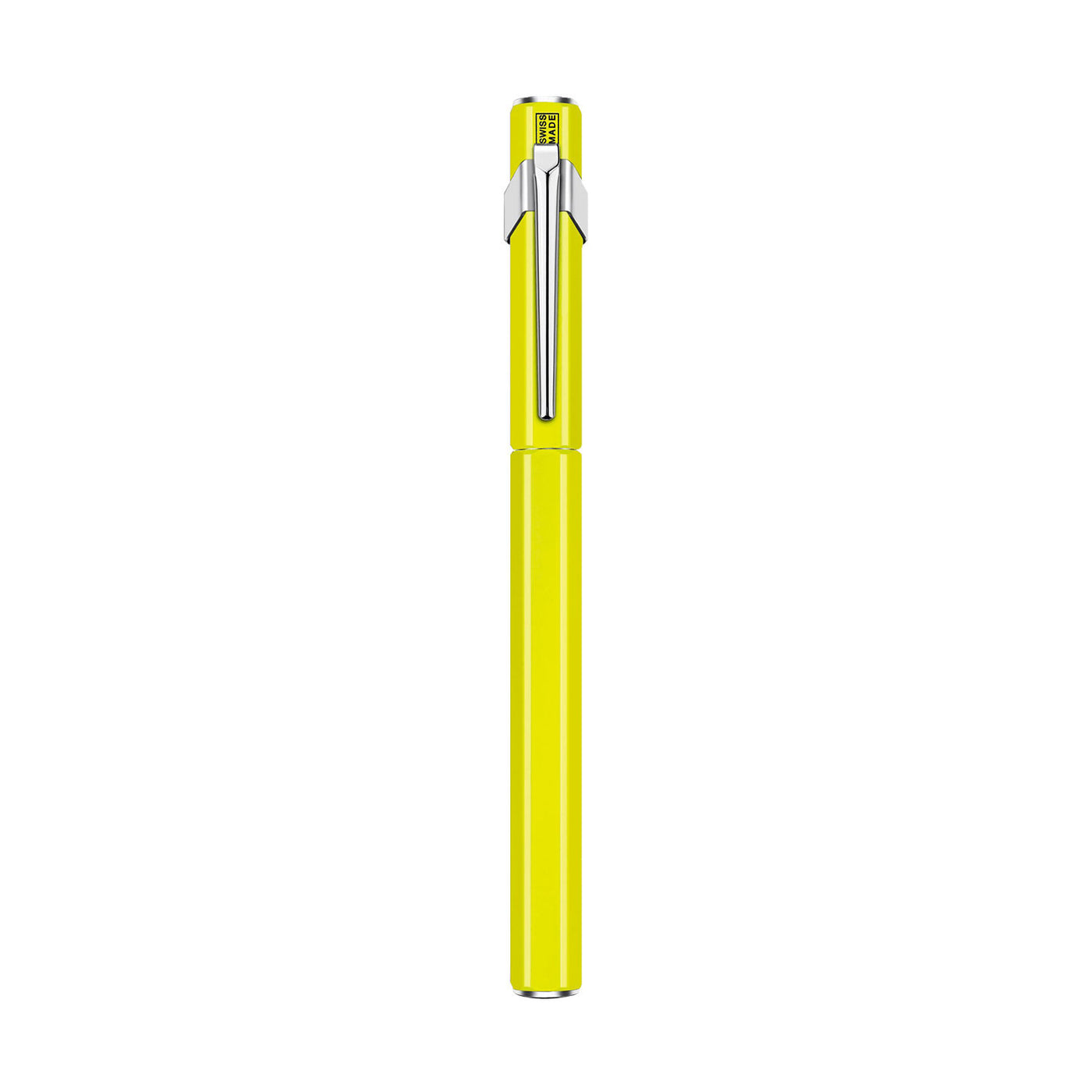 Caran D' Ache 849 Popline Fountain Pen Yellow - Steel Nib 3