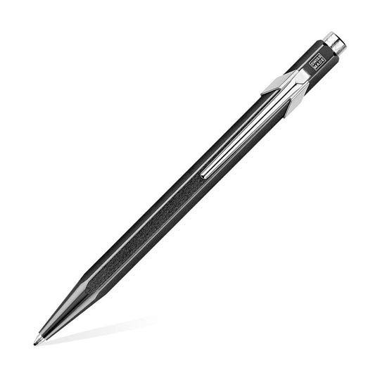 Caran D' Ache 849 Popline Metallic Ball Pen, Metallic Black