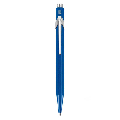 Caran D' Ache 849 Popline Metallic Ball Pen Metallic Blue 2