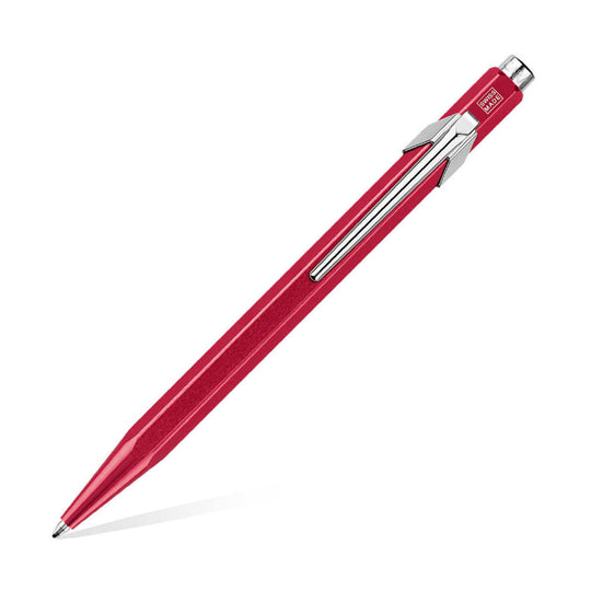 Caran D' Ache 849 Popline Metallic Ball Pen, Metallic Red