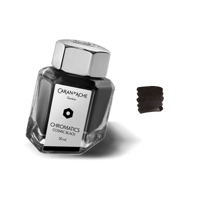 Caran d' Ache Chromatics Ink Bottle Cosmic Black - 50ml 2
