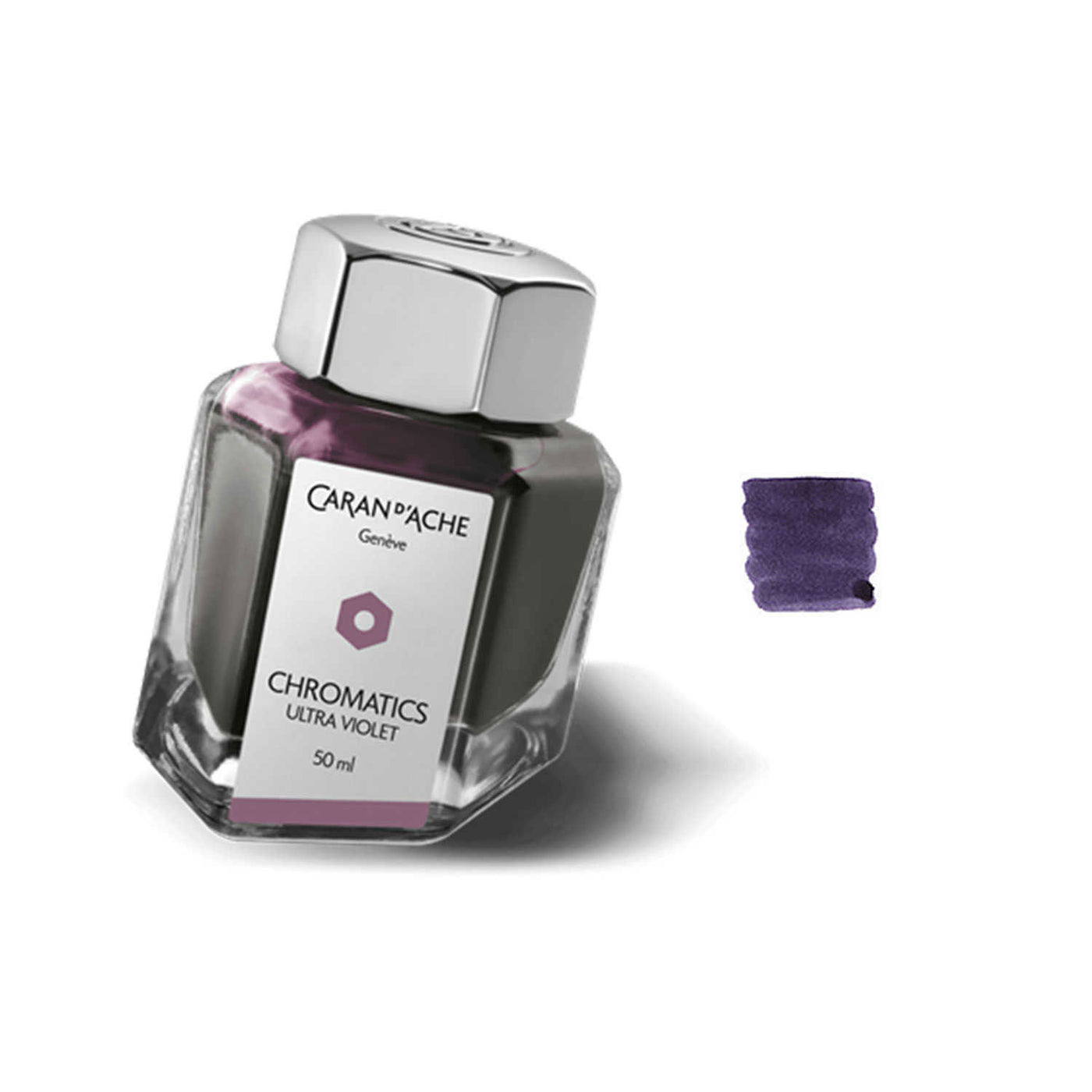 Caran d' Ache Chromatics Ink Bottle Ultra Violet - 50ml 2