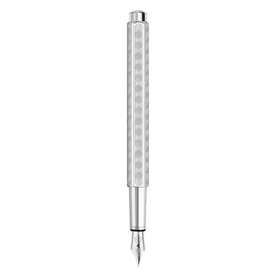 Caran D' Ache Ecridor Fountain Pen, Heritage Silver - Steel Nib 3