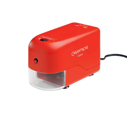 Caran d'Ache Electric Pencil Sharpener - Red