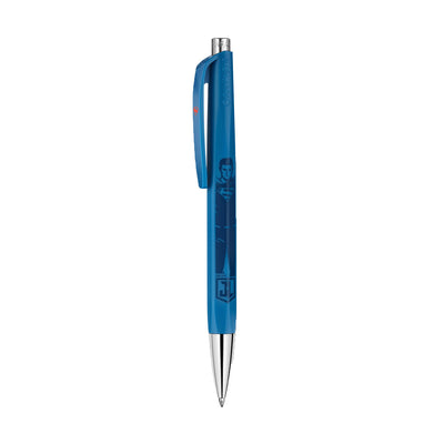 Caran D' Ache Infinite Super Hero Ball Pen Blue 3