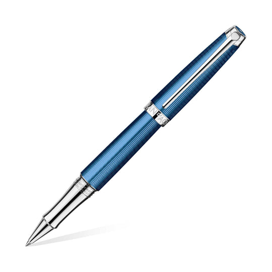 Caran D' Ache Leman Roller Ball Pen, Blue