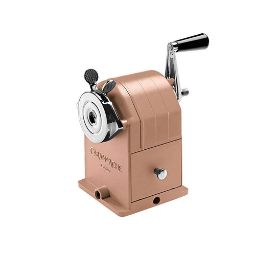 Caran D' Ache Limited Edition 455 Large Table Sharpener, Brut Rose