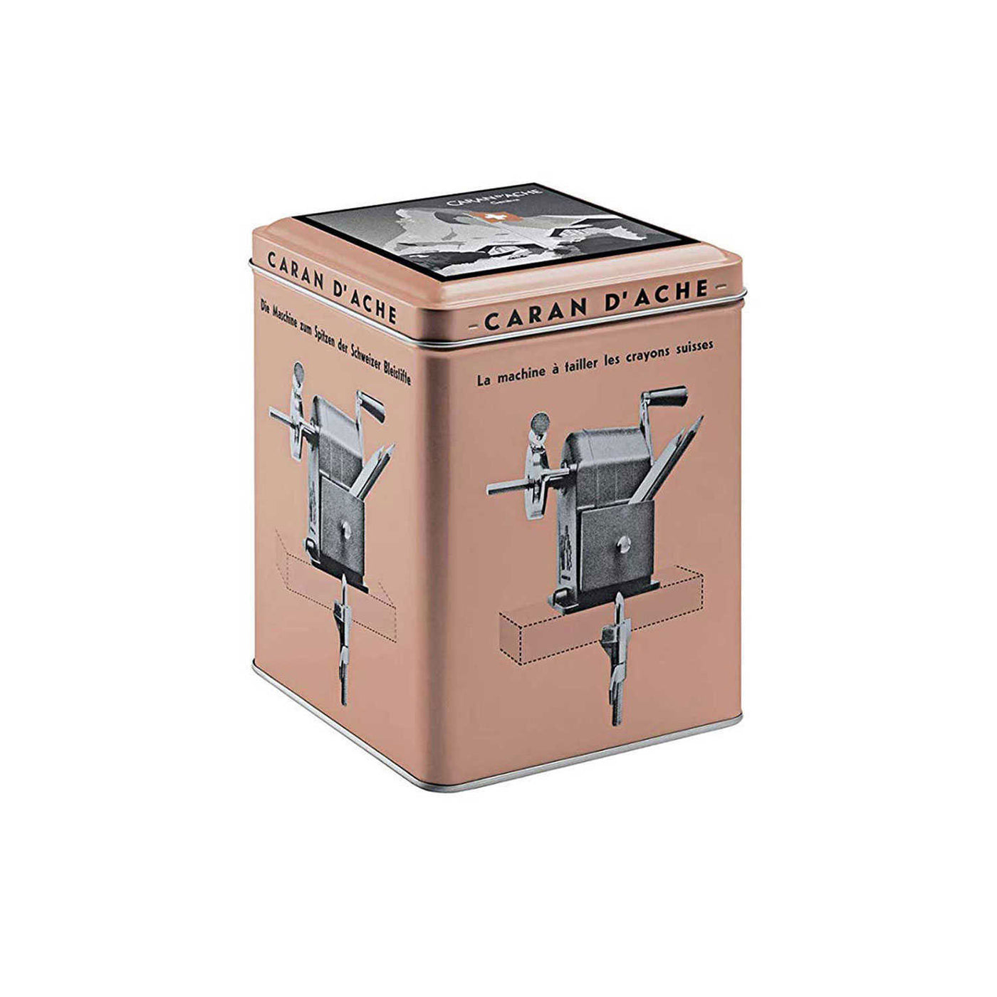 Buy Caran D' Ache Limited Edition 455 Large Table Brut Rose Sharpener ...