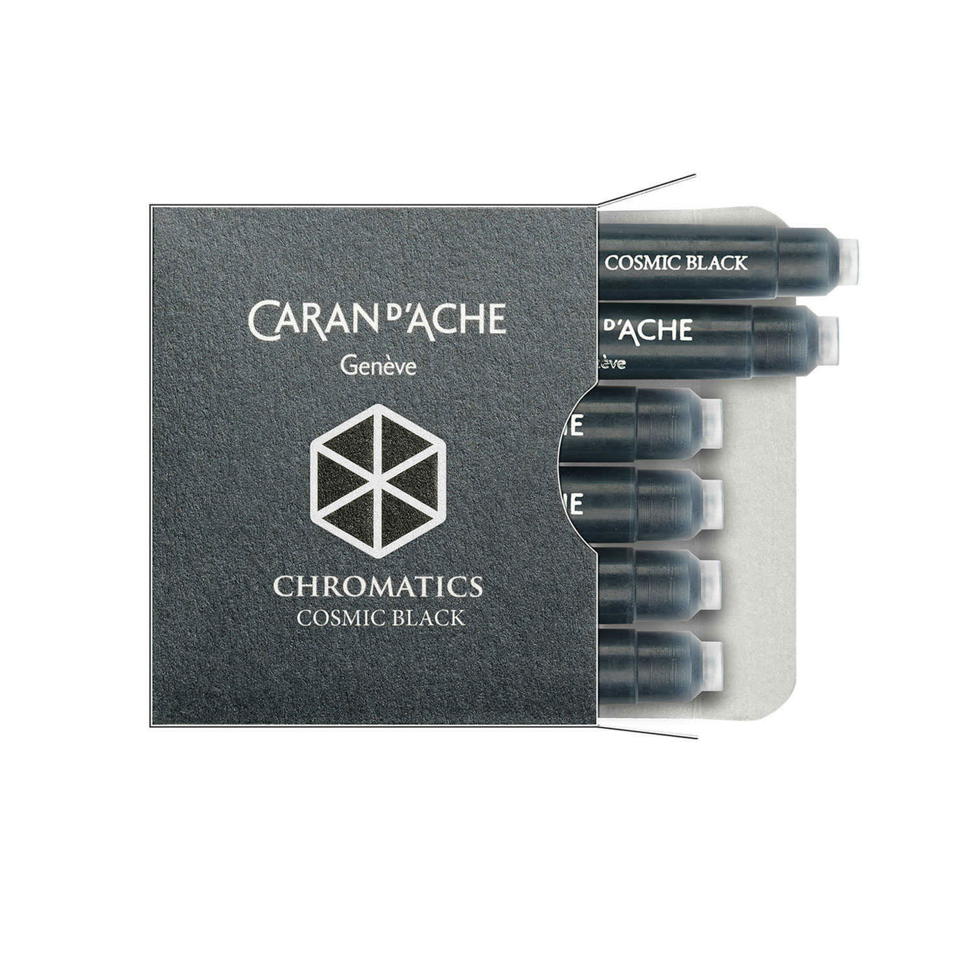 Caran D' Ache Standard Small Ink Cartridge Black