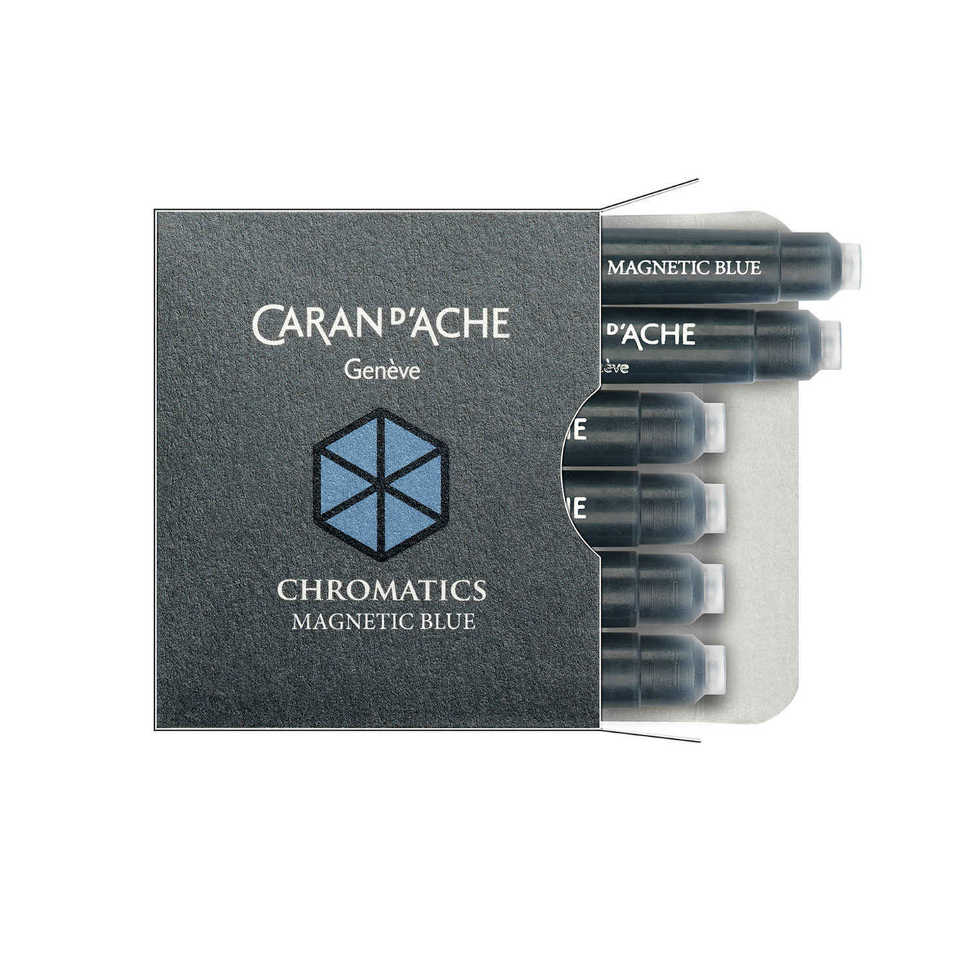 Caran D' Ache Standard Small Ink Cartridge Blue