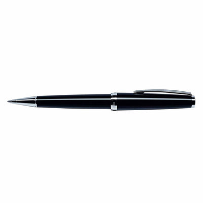 Cleo Skribent Classic Ball Pen, Black / Chrome Trim 3