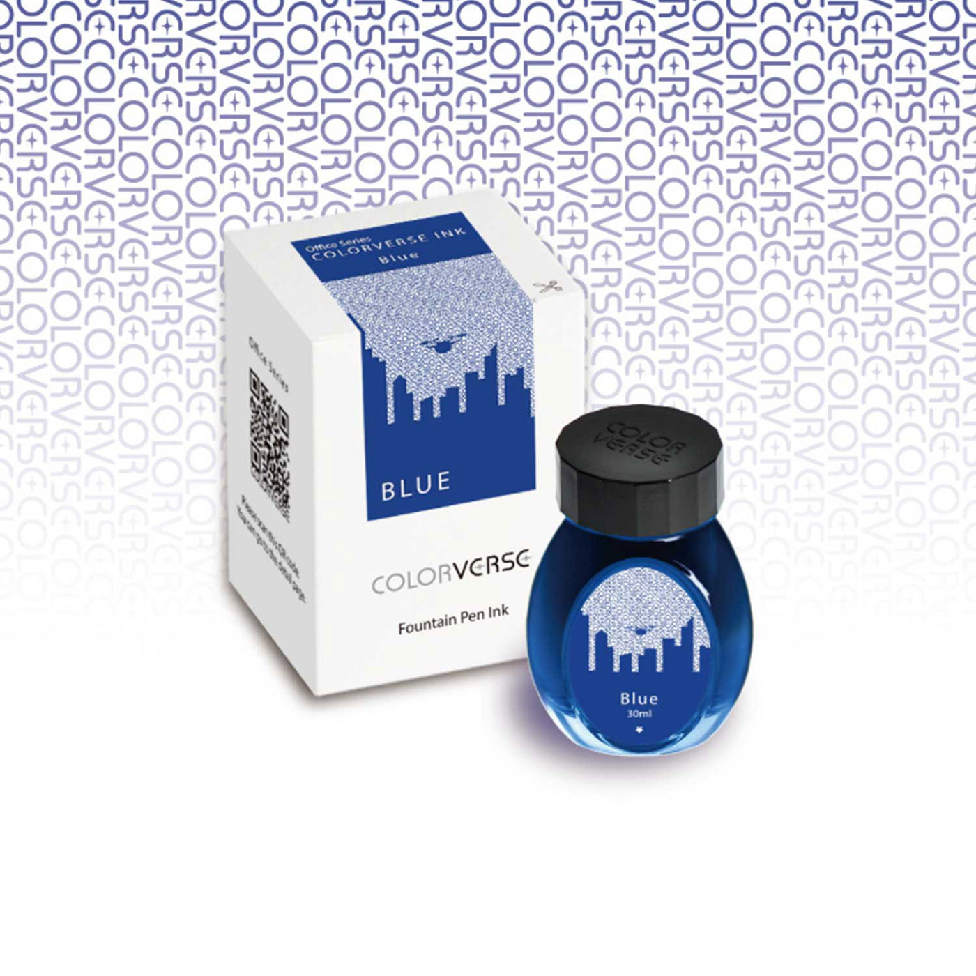 Colorverse Basic Office Series Ink Bottle Blue - 30ml 3