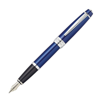 Cross Bailey Fountain Pen, Blue  - Steel Nib 1