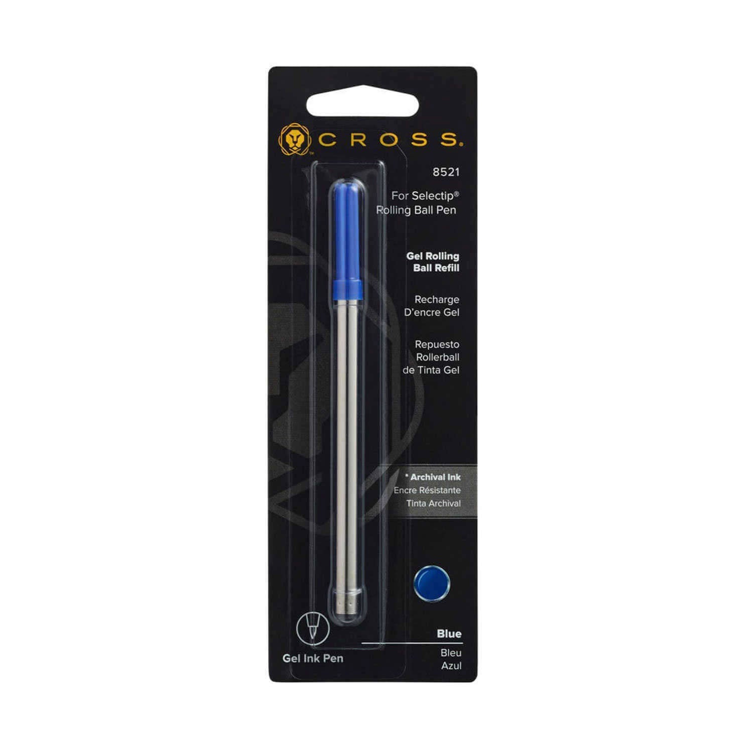 Cross 8521 Blue Roller Ball Pen Refill - Medium | Shop Online| Cross ...