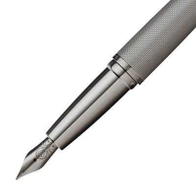 Cross ATX Fountain Pen - Sandblasted Titanium Grey 2