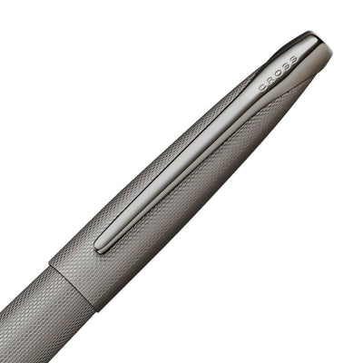 Cross ATX Fountain Pen - Sandblasted Titanium Grey 3