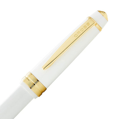 Cross Bailey Light Fountain Pen - White GT 3