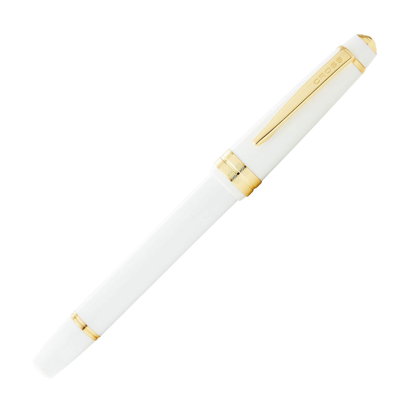 Cross Bailey Light Fountain Pen - White GT 4