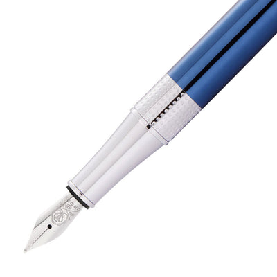 Cross Beverly Fountain Pen - Cobalt Blue 2