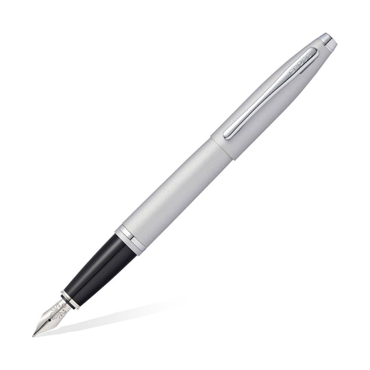 Cross Calais Fountain Pen - Satin Chrome